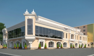 Architecture Shopping center in Gelendzhik