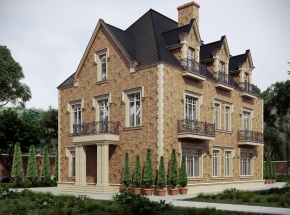 English style mansion in Azerbaijan