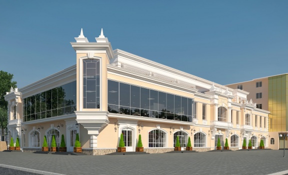 Shopping center in Gelendzhik